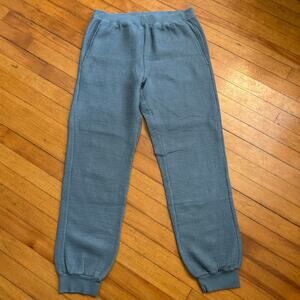 Parachute Mens Size S Waffle Lounge Joggers Pajama Pants Dusty Blue